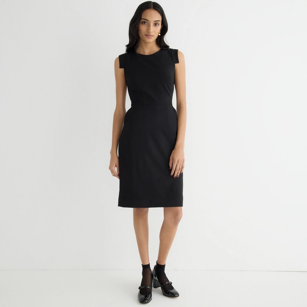 J Crew Resume Dress in Black, Size 0 Regular